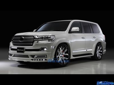 Расширители арок (фендера) WALD LED Toyota Land Cruiser 200 2016+