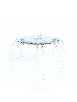 фонтаны Вода в ярусной чаше фонтана