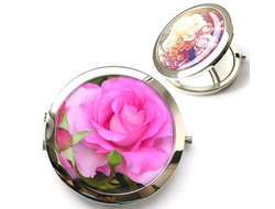 Карманное зеркальце женское