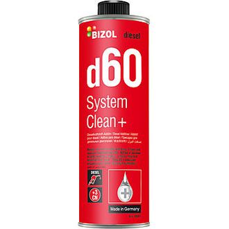 Очиститель дизельных форсунок Diesel System Clean+ d60, BIZOL, 250 мл