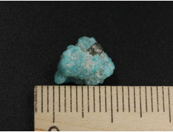 Бирюза с пиритом, США, Аризона (10*8*8 мм, 0,6 г) №36338