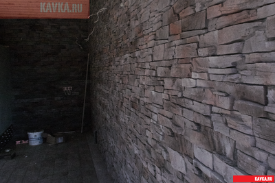 Сланец "СКАЛА", бетон, цв.Серый PULL, уп.0,45м2 (20кг)(42уп)