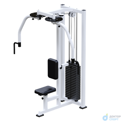 Баттерфляй-задние дельты (стек 100 кг)