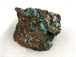 Аурихальцит на породе, коллекционный образец, США, Невада (26*24*18 мм, 12 г) №28842