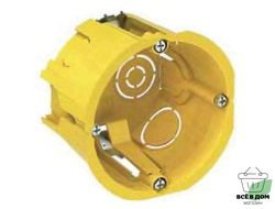 Schneider кор. уст. внутр. 65х45 (внеш. 75х46) СУ для полых стен, мет.лапк. ИМТ35150 (3780!)