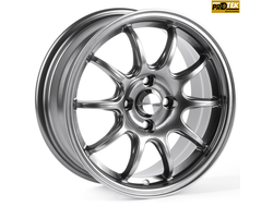 Комплект дисков R15 6,5J ET+35 4*100 Work 12243-FG412 Серебро темное (81431)