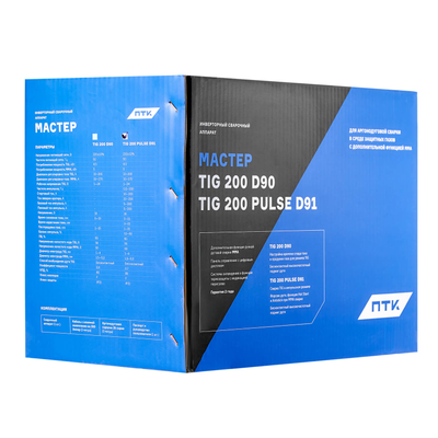 Аппарат аргонодуговой сварки ПТК МАСТЕР TIG 200 PULSE D91