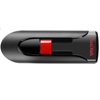 Флеш-память SanDisk Cruzer Glide, 64Gb, USB 2.0, черный, SDCZ60-064G-B35