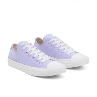 Кеды Converse Chuck Taylor All Star Renew Cotton Low Top фиолетовые низкие