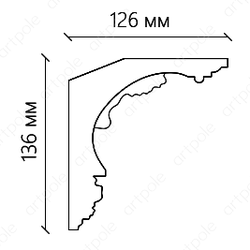 Карниз орнаментальный SK75U