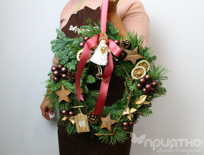 Венок новогодний № 1151