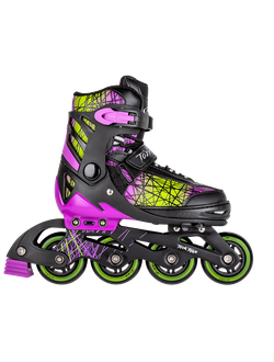 Роликовые коньки Tech Team Toxic фиолетовый
