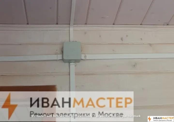 Монтаж электропроводки в загородном доме