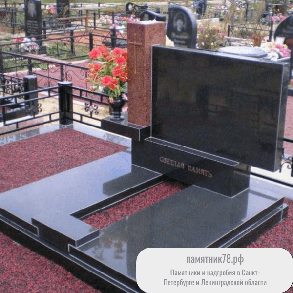 Двойные памятники из гранита