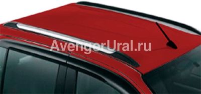 Рейлинги крыши продольные OE-Style, декоративные, TOYOTA HILUX Revo, 2015-н.в.