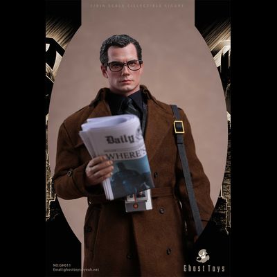 Кларк Кент (Генри Кавилл, "Человек из стали") - Коллекционная фигурка 1/6 Superman journalist Clark (GH-011) - Ghost toys