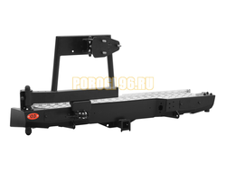 Задний силовой бампер серии Трофи на NISSAN NP300 2010-2015 (03.405.02)