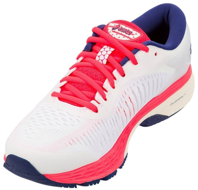 Asics Gel Kayano 25 Белые с розовым