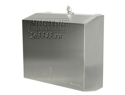 Ksitex Диспенсер полотенец V-сложения, нержавеющая сталь