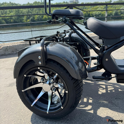 Трехколесный электроскутер Ikingi Chopper Trike