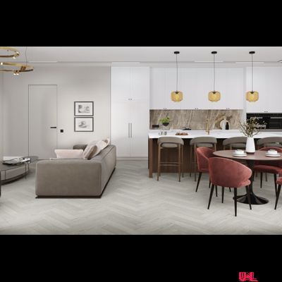 Кварцвиниловая плитка Damy Floor London LVT Йорк 191023EL-04-LVT 43 класс толщина 2.5 мм с фаской клеевая 3.2 м2