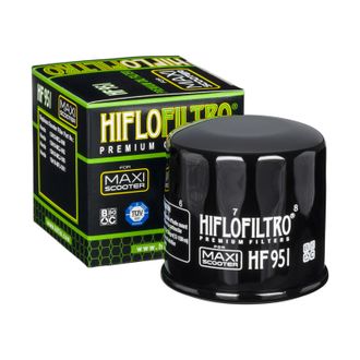 Масляный фильтр HIFLO FILTRO HF951 для Honda Scooter (15410-MCJ-000, 15410-MCJ-003, 15410-MCJ-505, 15410-MFJ-D01)