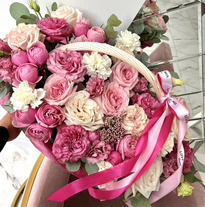 КОРЗИНА МИКС ЦВЕТОВ №11