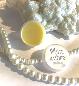 "White amber" духи твёрдые