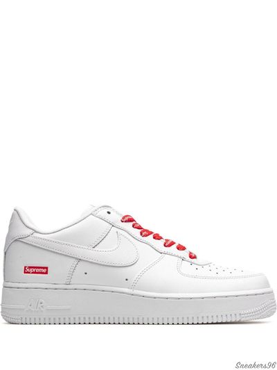 Nike Air Force 1 Supreme  White/Белые Мужские/Женские  (36-45)