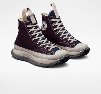 Зимние кеды Converse AT-CX Counter Climate бордовые высокие A03275C купить Спб