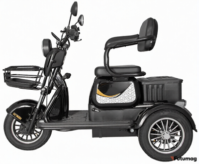 Электроскутер IKINGI SIBTRIKE 1000W 60V25Ah черный