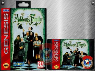 Addams Family, Игра для Сега (Sega Game) GEN