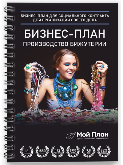 Бизнес-план для социального контракта. Ниша: Производство бижутерии. Форма: Самозанятость.