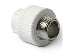 Муфта ПП D25-3/4" нар. резьба [5951]