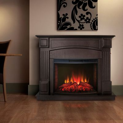 Электрокамин Carolina DN с очагом Evrika 25.5 LED