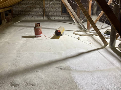 Утепление чердачного перекрытия пенополиуретаном