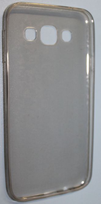 Защитная крышка силиконовая Samsung Galaxy E5, черная