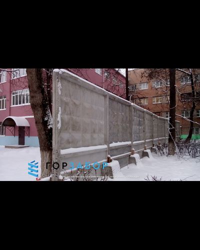 Монтаж под ключ бетонного забора