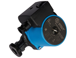 Насосная группа STOUT с прямым контуром 1" в теплоизоляции с циркуляционным насосом 25/60-180  (Арт.