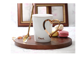 Кружка Для любимых с ложкой, 300мл