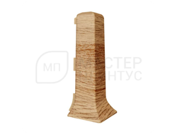 Угол внешний для ПВХ плинтуса Vilo Linela 407 Дуб ньюкасл