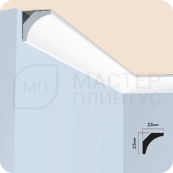 Карниз потолочный HIWOOD A35