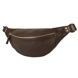 Кожаная поясная сумка Belfiore brown (арт. 7003-04)