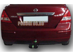 Фаркоп Лидер-Плюс для Nissan Tiida 2004-2014