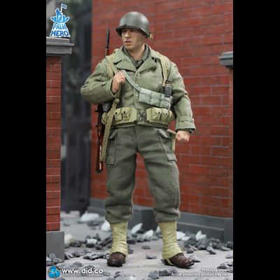 Рядовой Адриан Капарзо (Вин Дизель, "Спасти рядового Райана") - КОЛЛЕКЦИОННАЯ ФИГУРКА 1/12 scale Palm Hero Series WWII US 2nd Ranger Battalion Series 3 – Private Caparzo (XA80011) - DID