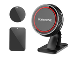 6931474707604	Автодержатель Borofone BH13 Journey series center console in-car holder (black - red)