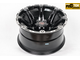 Комплект дисков R17 9,0J ET-40 5*150 TUFF A.T. T-01 Черный с полированным ободом (R606)