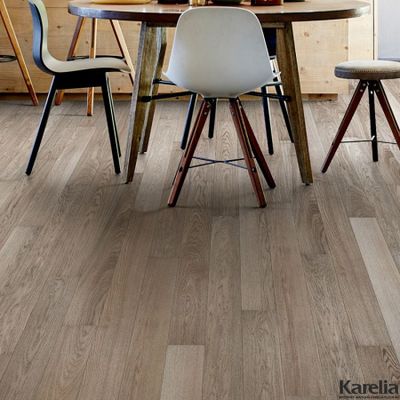 Паркетная доска Karelia Дуб 4 Story 138 Misty Grey купить в интернет-магазине karelia-floor.ru