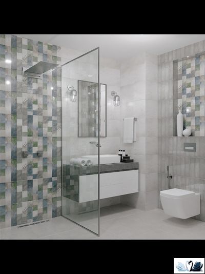 Плитка Azori Artemest 31,5 х 63 см настенная под бетон