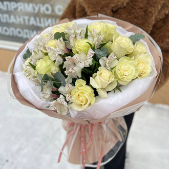 Сборный букет Теплое утро Б-24